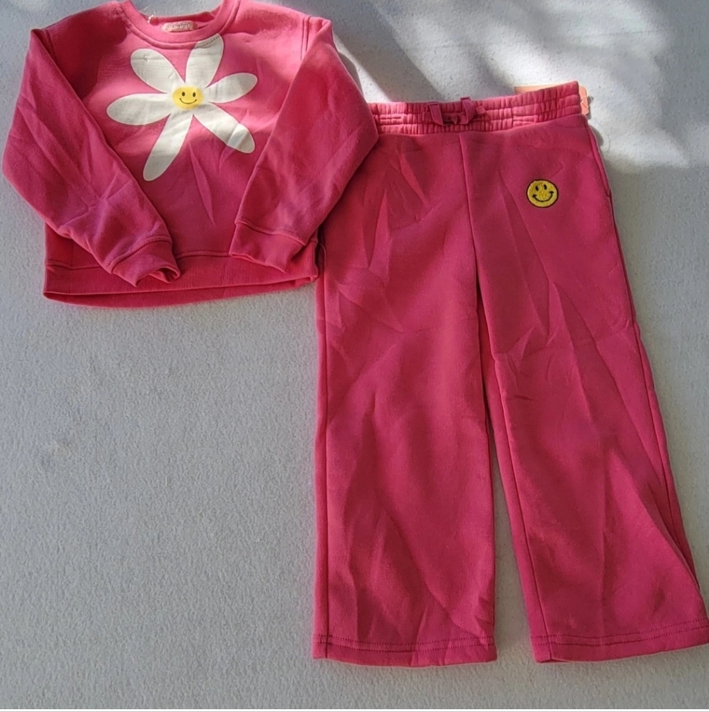 Lucky You 2 Pieces/Set Girls' Long-Sleeved T-Shirt And‎ Pants Size 5 (2)